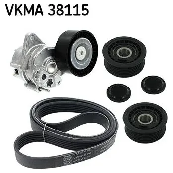 Sada žebrovaných klínových řemenů SKF VKMA 38115