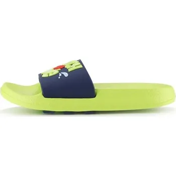 Chlapecká obuv Dětské pantofle ALPINE PRO IKO 31 Zelená, Tmavě modrá, Mix