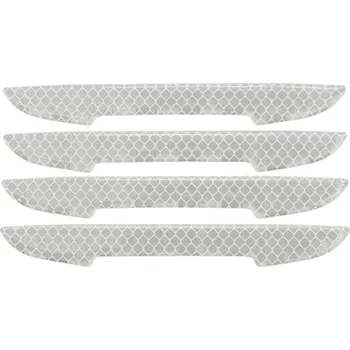 Autodoplněk Compass chránič dveří samolepící DELTA stříbrný 4ks