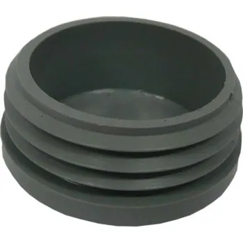 Příslušenství pro plot Zátka kruhová 48 mm stěna 3 - 4 mm černá