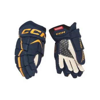 Hokejové rukavice CCM JetSpeed FT680 JR, Velikost 11" (13 - 16 cm), Barva Červená / Bílá