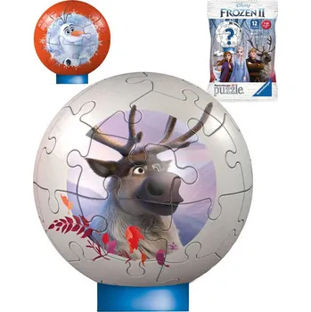 RAVENSBURGER PUZZLE 3D Frozen 2 puzzleball 27 dílků s překvapením | 862316