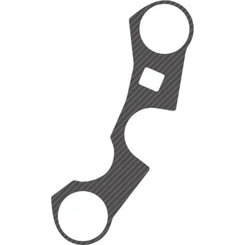 Ochranné nálepky na "brýle" PUIG X-TREME 4231C karbonový vzhled