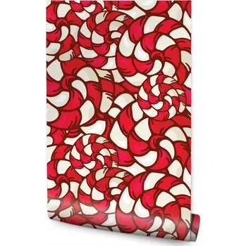 Tapeta Tapeta do Ložnice Barevné Sladkosti lízátka Dekor