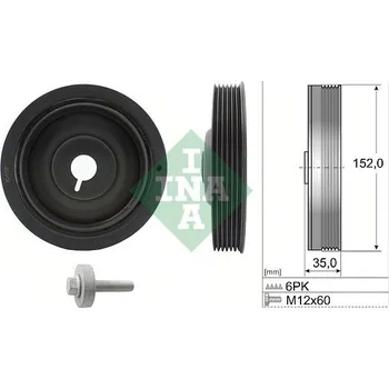 Sada řemenice, kliková hřídel INA 544 0054 20