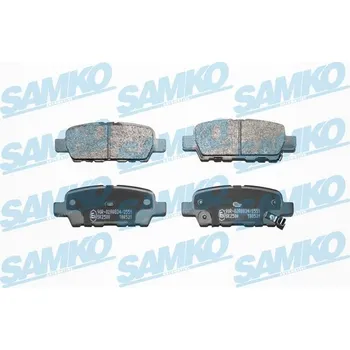 Brzdová destička Sada brzdových destiček, kotoučová brzda SAMKO 5SP1862