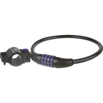 Zámek na kolo Zámek M-Wave 12x600mm kódový splétaný
