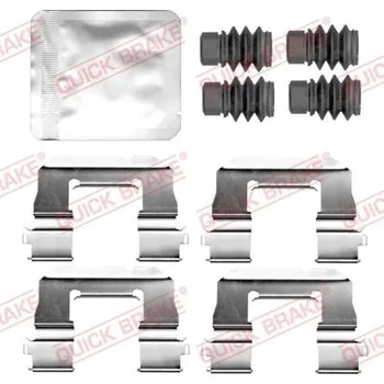 Přislušenství brzdového systému Sada příslušenství, obložení kotoučové brzdy Quick Brake 109-0157