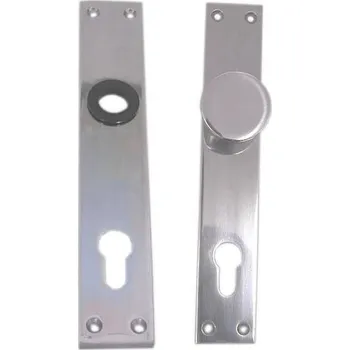 Dveřní kování Štíty dveřní FAB Al 90 mm knoflík