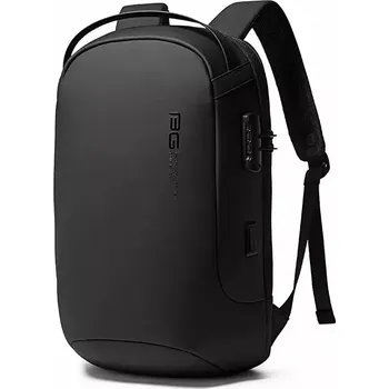 Městský batoh BANGE Business batoh s USB + zámek HASAD Černý 23L