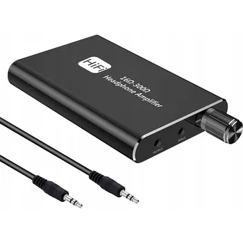Hi-Fi Zesilovač Sluchátkový zesilovač HiFi DAC AUX Jack 3,5 mm 16-300 ohmů Bluetooth