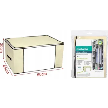 Úložný box OBAL ÚLOŽNÝ BOX TAŠKA NA DEKY BOTY OBLEČENÍ 60cm