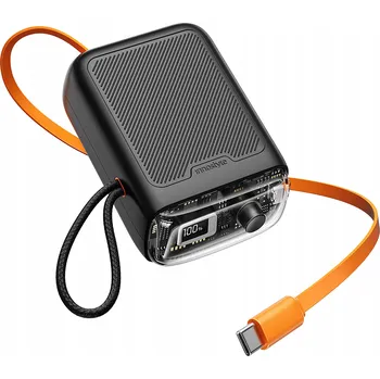 Powerbanka INNOSTYLE MINI POWERBANKA 10000MAH 2X USB-C TYP C 33W VYSOUVACÍ USB-C KABEL