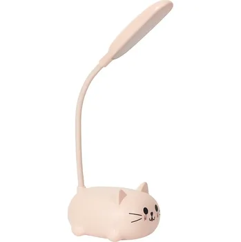 Lampička Intesi Růžová LED lampička Kitty