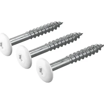 Spojovací materiál Šroub do dřeva HardiePanel sněhově bílá – 4,8 × 38 mm 250ks/bal