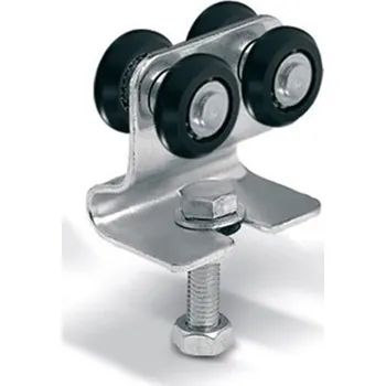 Nábytkové kování Vozík 4 RC ZN s tichým chodem pro zavěšená vrata Rolling Center