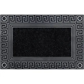 Rohožka UNIVERZÁLNÍ PROTISKLUZOVÁ STĚRAČKA 45x70 GUMA ŘECKÝ GREK stříbro #BH018