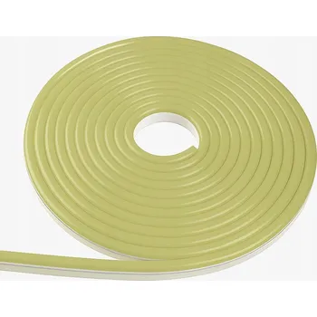 LED páska NEON LED FLEX 6x12mm 12V IP67 voděodolný řez po 1cm citronový 1m