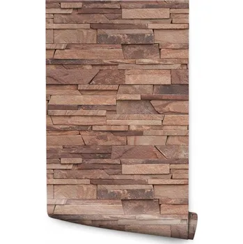 Fototapeta Tapeta do obývacího pokoje KAMEN Łupek Imitace cihly 3D