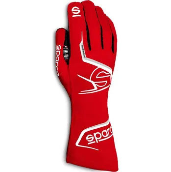 Rukavice Závodní rukavice Sparco Arrow EVO s homologací FIA, barva: červeno-černá, velikost: 10