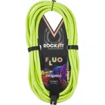 Bespeco ROCKIT FLUO Yellow 6 m Right Angle + prodloužená záruka 3 roky