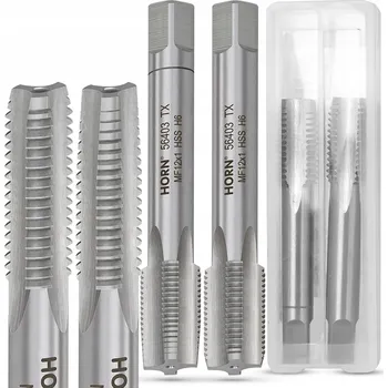 Závitořezný nástroj Závitník ruční M12, M12x1 mm, 2 ks, DIN-2181/2P