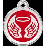 Známka Red Dingo Andělská křídla červená velikost známky M - 30 mm