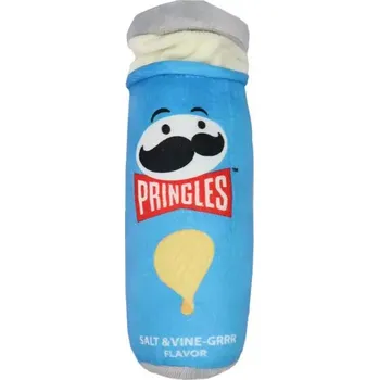 Hračka pro psa Pringles plyšová hračka 7x26cm - modrý