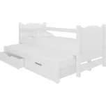 Dřevěná dětská dvojpostel CAMPOS adrk barevné provedení: bílá