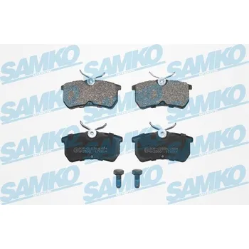 Brzdová destička Sada brzdových destiček, kotoučová brzda SAMKO 5SP697