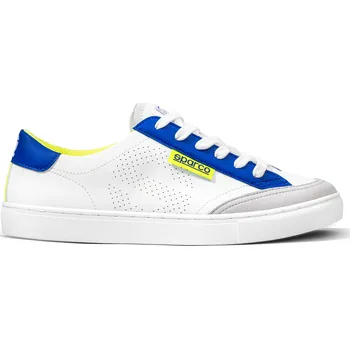 Pánská obuv Volnočasové boty Sparco S-Time, barva: bílo-modro-žlutá, velikost: 43