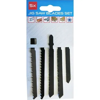 Pilový plátek Pilka náhradní přímočará dřevo, kov 5 ks