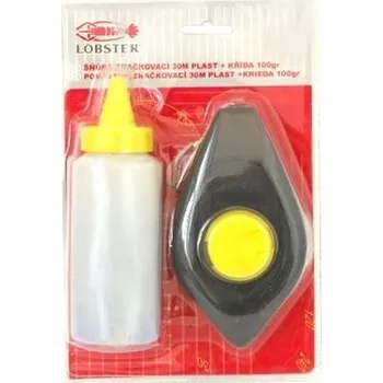 Zdenické nářadí Provázek značkovací sada brnkačka křída 100 g modrý