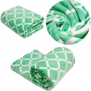 Prostěradlo Deka DOMAREX z mikrovlákna 200 cm x 150 cm zelená