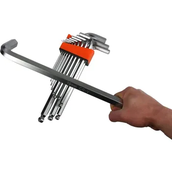 Imbusové klíče 2-19mm 13ks MAR-POL M66429