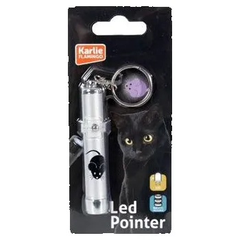 Hračka kočka LED světlo laser motiv MYŠ 8cm KAR