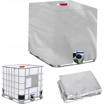 IBC kontejner OBAL NA IBC KONTEJNER VÍKO NÁDRŽE NA VODU IBC 1000L BÍLÝ