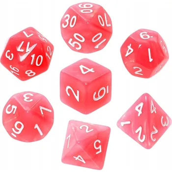 Příslušenství k deskovým hrám Sada kostek REBEL RPG - Měsíční kameny - Aventurin