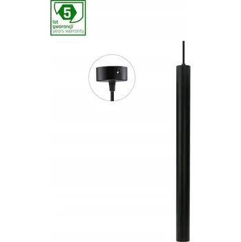 Závěsné svítidlo CHLOE SLIM MR11, základna 40x500, 1m kabel, ČERNÉ, nastavitelný úhel