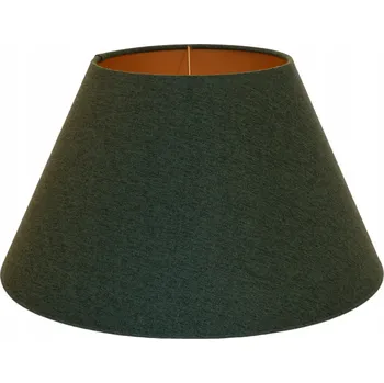 Stínidlo Stínidlo na lampu E27 Zelené Borovice + Zlatý Střed 20x40 V22 AVOLA