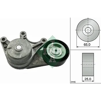 Napínák, žebrovaný klínový řemen Schaeffler INA 534 0535 10
