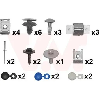 Nárazník Montážní sada, nárazník VAN WEZEL 0925794