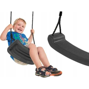 Dětská houpačka Swing King Dětská houpačka plastová Antracit
