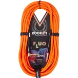 Bespeco ROCKIT FLUO Orange 6 m Right Angle + prodloužená záruka 3 roky