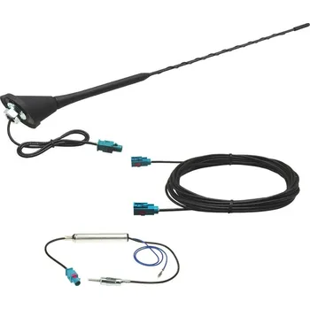 Autoanténa Střešní autoanténa se zesilovačem a anténním svodem 6 m