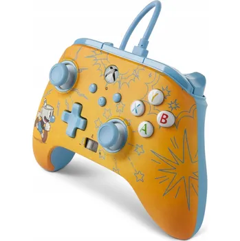 Gamepad Drátový ovladač PowerA Cuphead Mugman s kabelem