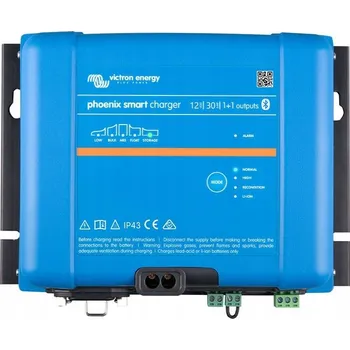 Nabíječka Victron Energy Phoenix Smart IP43 Charger 12V/30A (1+1) (Chytrá nabíječka baterií s ovládáním přes smart phone)