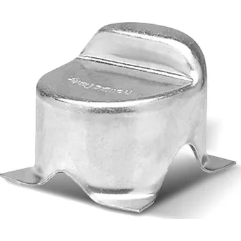 Dveřní kování Doraz středový F 105 Silver zinc Rolling Center