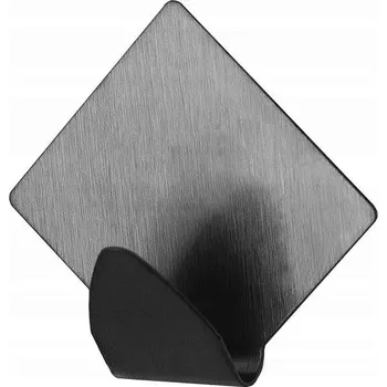 Věšák Háček bez vrtání Bisk šedý