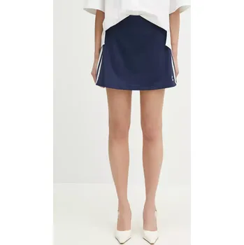 Dámská sukně Sukně adidas Originals 3S Mini Skirt tmavomodrá barva, mini, áčková, JD0283, XS, 59X